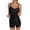 Black, variant on SHUNSUI Women Suspender Shorts Solid Color Home Wear Wearable Pajamas Set Thick Pajamas Women 7 Piece Pajama Set for Women Ladies Pajamas Pajamas for Pajama Shorts for Women Pack Flannel Pajama Set