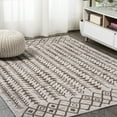 thumbnail image 4 of JONATHAN Y SANTA MONICA 8 x 10 Area Rug, Tokay Bohemian Geometric - Beige/Brown, SMB132A-8, 4 of 7