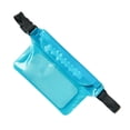 thumbnail image 2 of Naiovety Bolso impermeable fácil de llevar del teléfono para la riñonera impermeable de la tira secreta triple de las atracciones turísticas Deportes acuáticos azul, 2 of 6