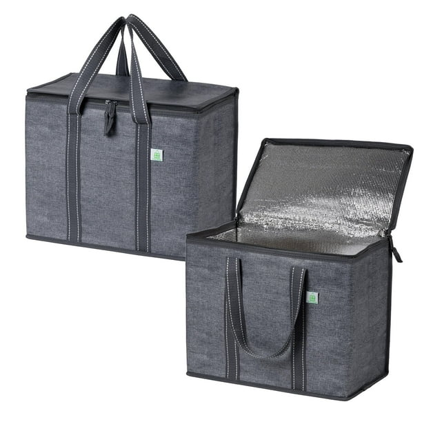 Bolsa Térmica VENO Bolsa Isotérmica para Compras y Delivery de Comida 2 Paquetes