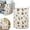 E, variante sur Panier à Linge en Lin à Motifs Élégant Grand Dessus Ouvert Tissu Respirant pour Chambre Salle de Bain Durable et Design Facile
