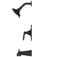 thumbnail image 4 of Pfister LG89-8WRB Weller 1-Handle Tub & Shower Trim, Matte Black, 4 of 5