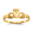 thumbnail image 1 of 14K Yellow Gold Claddagh Ring, 1 of 2