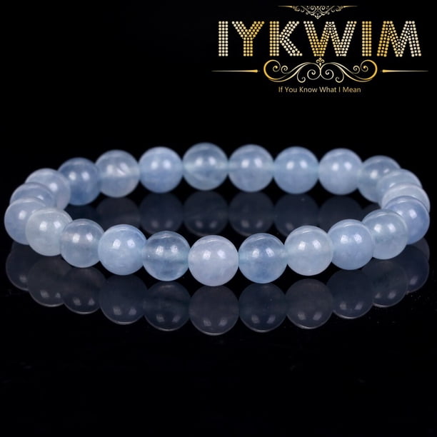 Pulsera de piedra natural, amatistas, turquesas, turmalinas, cuentas de aguamarina, regalo de joyería para hombres, protección magnética de la salud para mujeres Tan Jianjun unisex