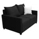 thumbnail image 5 of Sala Modular 3-2 El Bazar Store Atlanta Lino nacional Negro Sofá Love seat, 5 of 6