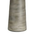thumbnail image 3 of Bali 23 Inch Table Lamp Classic Empire Shade Cylinder Base Smooth Gray - Saltoro Sherpi, 3 of 4