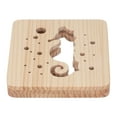 thumbnail image 2 of Wooden 3D LED Light, 3D LED Night Light Decorative Practical Hollow Design  For Office, 2 of 8