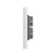 thumbnail image 3 of Placa 1 Apagador Sencillo Y 1 De Escalera Lucek Flat Pack 6 plateado, 3 of 4