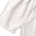 thumbnail image 4 of Fnooota Boys Athletic Shorts, Summer Casual Running Elastic Waist Kids Shorts Gray Size 2-3T, 4 of 6