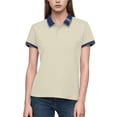 thumbnail image 2 of Women's Shirts Short Sleeve Quick Dry Collared Shirts Business Casual Work Tops Athletic Tennis Golf Clothes Golf Work Top Women, 2 of 6