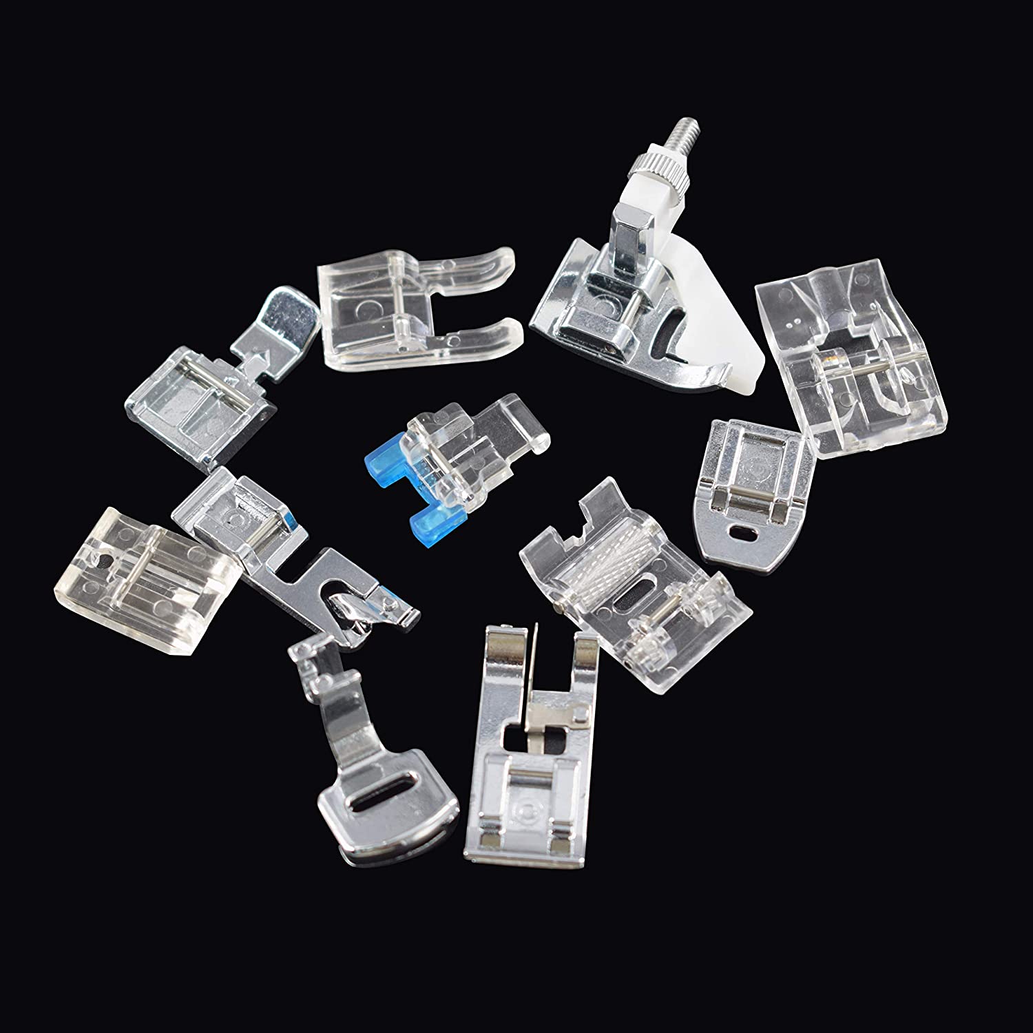 Pieds Presseurs Pour Machine à Coudre : 2 Modèles Pour Quilting Et Broderie - Compatible Brother, Singer, Babylock, Janome - 4