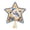 B, variant on Blue Snowman Diamond Art Style Star Topper, Jewel-Like Winter Village Scene for Christmas Tree and Seasonal Home Display, Plastic
