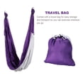 thumbnail image 3 of Preenex Aerial Yoga Swing Set, Yoga Hammock Trapeze Sling Inversion Tool for Home or Gym, Include Ceiling Mounting Kit and 2 Extensions Straps, 3 of 8