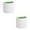 4#, variant on Aodebiao 3 Inch Plastic-Flower-Pot-for-Indoor-Plants, 2Pack Large Outdoor Planter Pot with Drainage Holes & Saucers, Resin Decorative Garden Pots Planters
