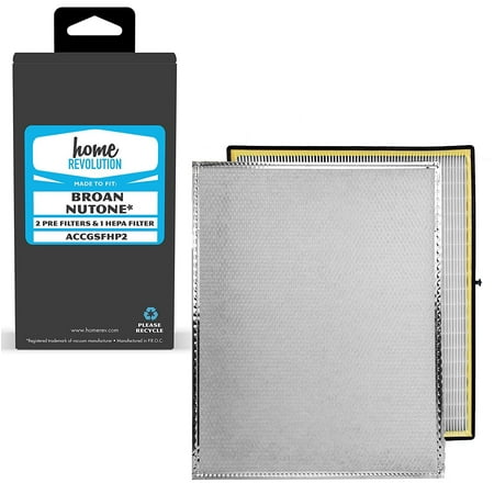 

BROAN NUTONE GSFH1K GUARDIAN PLUS COMPARE TO PART # ACCGSFHP2. 2 PRE & 1 HEPA 1 YR