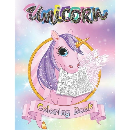 Unicorn Coloring Book for Kids Ages 4-8 : Magical Collection of Unicorns, Unicorn Coloring Books, Unicorn Coloring (Paperback)