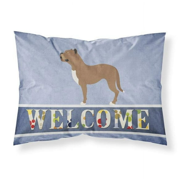 Carolines Treasures BB8339PILLOWCASE Perro De Presa Canario Fabric Standard Pillowcase