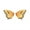 Gradient Yellow, variant on xiaxaixu Women Butterfly Rimless Sunglasses Vintage Gradient Frame Eyeglasses Fashionable Eyewear for Outdoor Activity