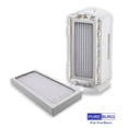 thumbnail image 2 of Filtro HEPA True PUREBURG 990051000 de repuesto para purificadores de aire Hamilton Beach TrueAir Compact para mascotas 04383 04384 04385 04386, paquete de 2, 2 of 7