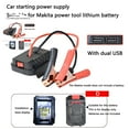 thumbnail image 1 of Dvruxg Car Battery Jump Starter - Portable Jump Starter | High-Power, Safe Converter Adapter | Auto, Automotive Battery Booster Inverter for Truck, Camping, Outdoor, Rv, 1 of 5