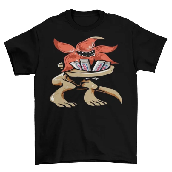 Reprint Rare Demogorgon Stranger T-Shirt Unisex Cotton TV Monster Halloween Sizes New