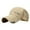Khaki, variant on Unisex Outdoor Mesh Trucker Hat Baseball Caps Sport -hop Men Women, White