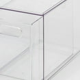 thumbnail image 3 of All Purpose 2 Drawer Storage Clear  Acrylic Utility Bins,  1352 Volume,H, 12.6D, 12.2, 3 of 5