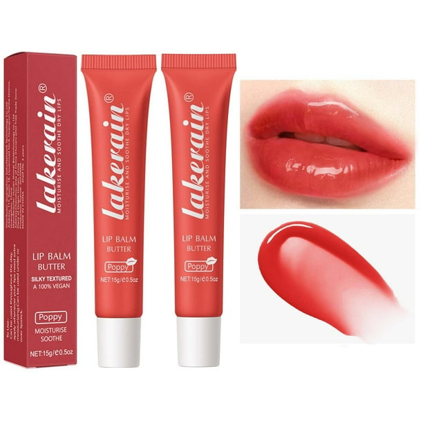 XWSHYW Cuidado de Los Labios Barra de Labios de Mantequilla Reparación Hidratante Barra de Labios Hidratante 30G