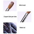 thumbnail image 4 of Nail art brush, Metal/Natural hair, 17.2 cm, Navy blue, 4 of 6