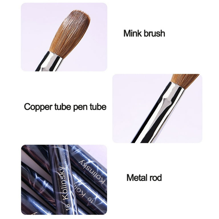  Kolinsky Acrylic Nail Brush, Kolinsky Nail Brushes