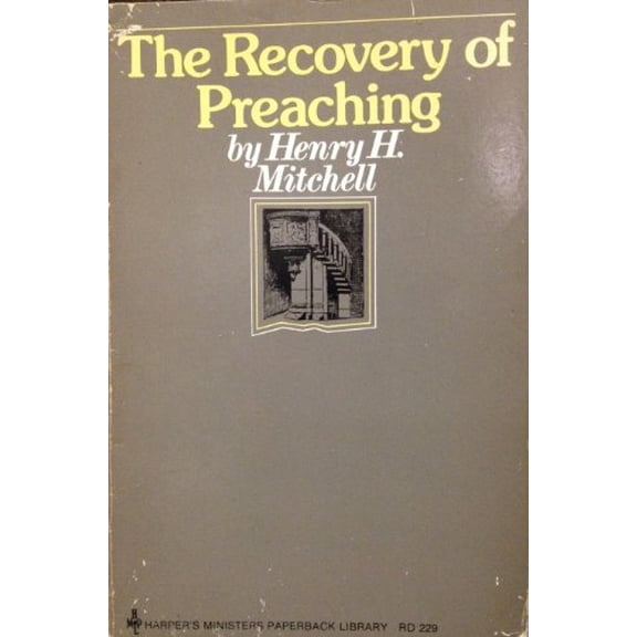 Pre-Owned The Recovery of Preaching, 9780060657635, 0060657634, Paperback, First Edition edition