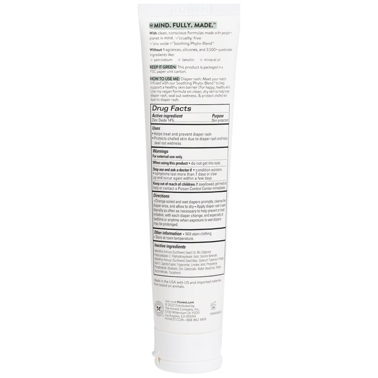 Honest Company Diaper Rash Cream, 2.5 fl oz photo 6