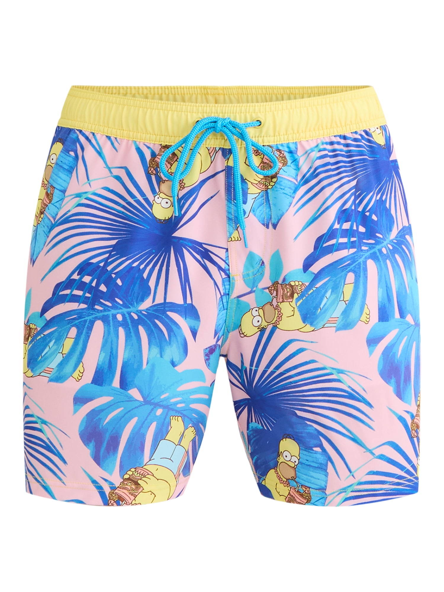 License Men’s & Big Men's Graphic Swim Shorts, Sizes S-3XL