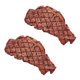 thumbnail image 1 of Un conjunto de pegatinas divertidas para cocina, simulación de carne, comida de imitación, pegatinas tridimensionales para refrigerador, mensaje magnético, 1 of 5