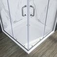 thumbnail image 2 of Sunny Shower 34" W x 34" L x 3" D Acrylic White Shower Base with Steel Single Drain, 2 of 3