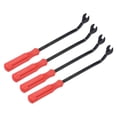 thumbnail image 1 of Unique Bargains 6 Inch Black Oxide Fastener Remover Clip Removal Tool with Red Plastic Handle, 4Pcs, 1 of 6