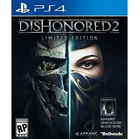 Restored Dishonored 2: Limited Edition (Sony PlayStation 4, 2016) Stealth Game (Refurbished)