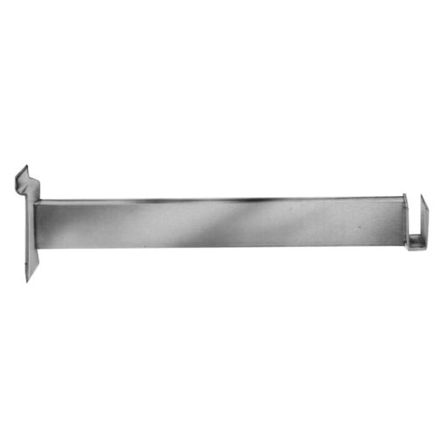 Econoco SW/FB 12" Bracket for Rectangular Tubing - Chrome Finish,Pack Size - 24
