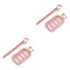 thumbnail image 4 of Moyic Estante de almacenamiento para colgar en el fregadero, soporte de almacenamiento, esponja, baño, cocina, grifo, Clip, , paño, Clip, Rosa claro 2Conjunto, 4 of 6