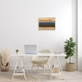 thumbnail image 4 of Stupell Industries Flock of Birds Flying Lake Reflection Orange Sunset Painting White Framed Art Print Wall Art, Design by Nancy Crowell, 4 of 5