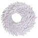 thumbnail image 3 of Vickerman K160324 White Fir Wreath, 24 in., 3 of 3