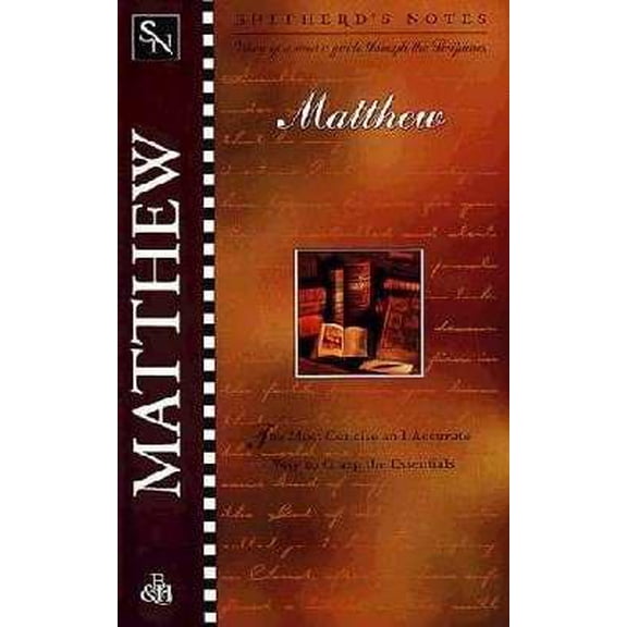 Pre-Owned Shepherd's Notes: Matthew, 9781558196889, 1558196889, Paperback,