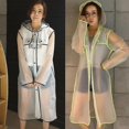 thumbnail image 2 of Women's Clear Eva Plastic Raincoat, 2 of 4
