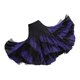 thumbnail image 1 of Flamenco Ballroom Vals Dance Big Swing Mujeres Disfraces Modernos Negro Morado Negro púrpura Zulema Vestido de baile latino, 1 of 8