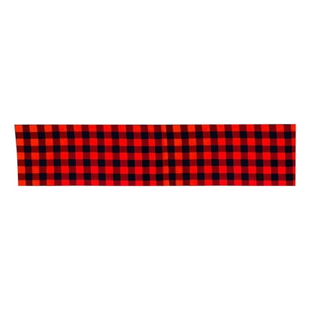 

Creative Home Decoration Polyester Tablecloth Checkered Themed Tablecloth Black Red Checkered Tablecloth Cover For Dining Table Decoration