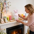 thumbnail image 4 of Easter Decorations Gnome Easter Decorations, Handmade Easter Bunny Gnomes Plush Ornaments, Bunny Easter Gnomes For -easter tablecloth Decoration Gifts, 4 of 5