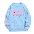 thumbnail image 2 of Oversized Sweatshirts for Women Letter Print Long Sleeve Crewneck Fall 2026 Pullover Sweater Casual Fashion Spring Tops, 2 of 4