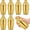 Gold, variant on 6 Pcs Bar Cocktail Shaker Professional Stainless Steel Martini Drink Mixer with Built-in Strainer for Bartending No Leaks Boston Shaker for Bar Party Drink Mixing Tool(18.6 oz,Silver)