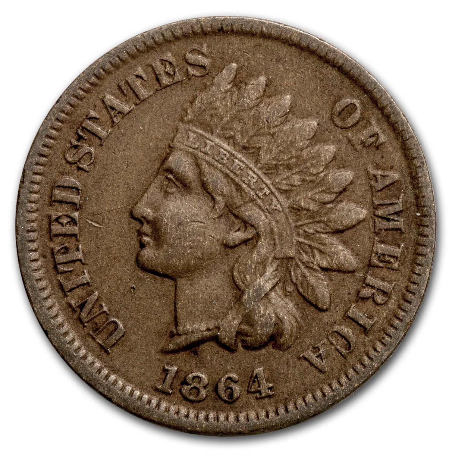 U.S. Mint - 1864-L Indian Head Cent XF - Walmart.com - Walmart.com