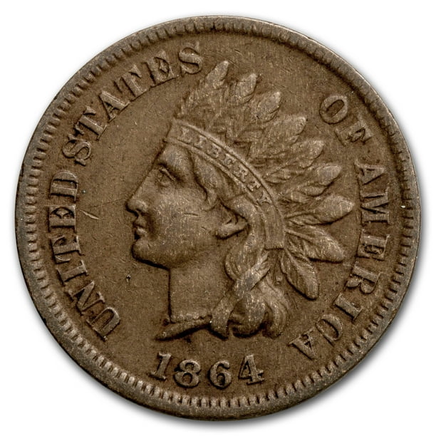 U.S. Mint 1864L Indian Head Cent XF
